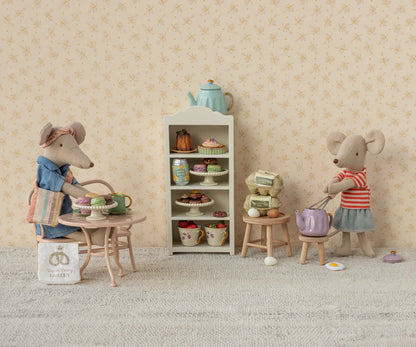 Cafe Set (Mouse) - Pale Pink