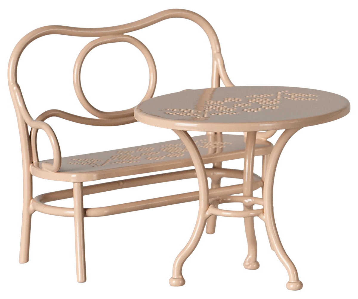 Cafe Set (Mouse) - Pale Pink