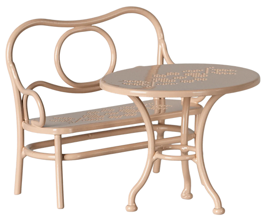 Cafe Set (Mouse) - Pale Pink