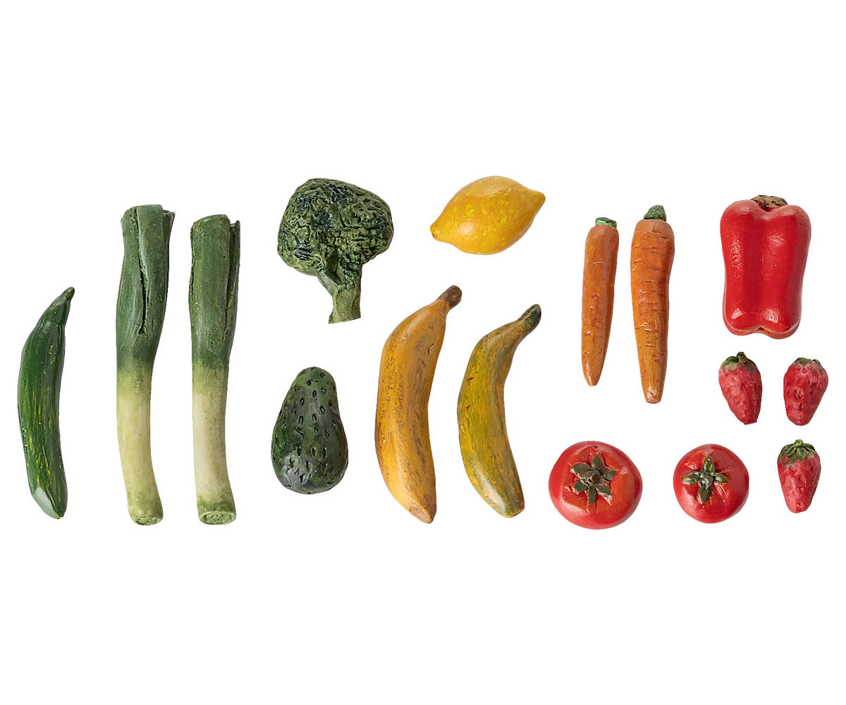 Veggies and Fruits (Miniature)