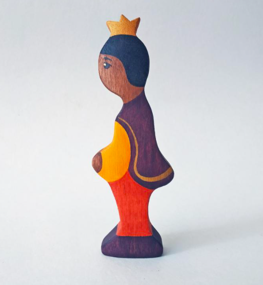 Waldorf Wooden Prince and Princess Figures