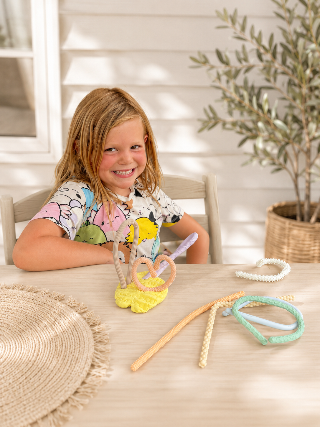 Silicone Sensory Sticks - Neutral