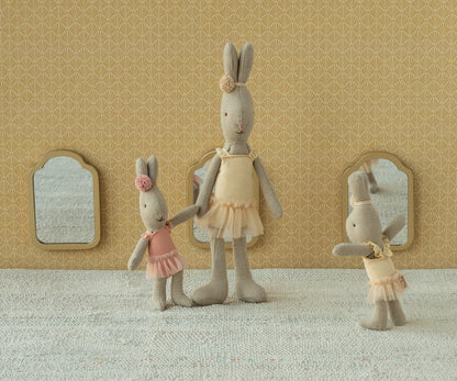 Rabbit (Size 1) - Classic Ballet Suit and Skirt in Cream
