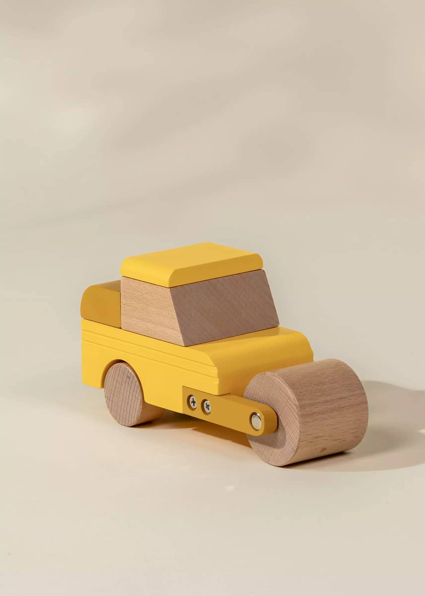 Wooden Construction Vehicle - Compactor