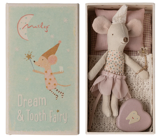 Tooth Fairy Mouse - Little Sister in Matchbox