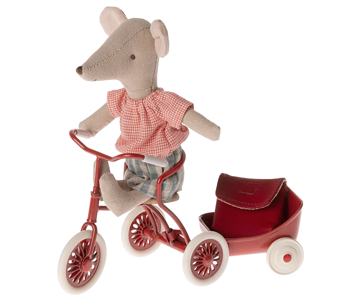Tricycle Mouse (Big Sister) - Red