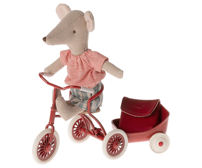 Tricycle Mouse (Big Sister) - Red