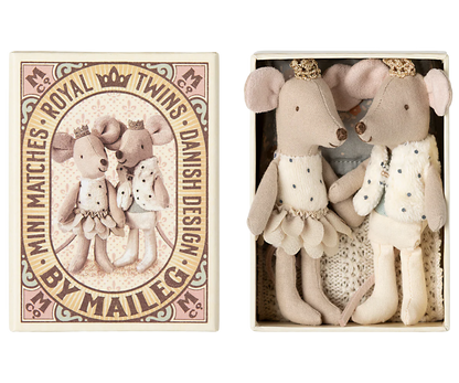 Royal Twins in Matchbox - Little Sister & Little Brother