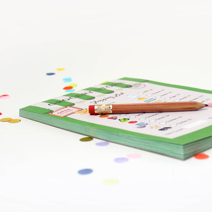 Pretend Play Notepad - Grocery Store