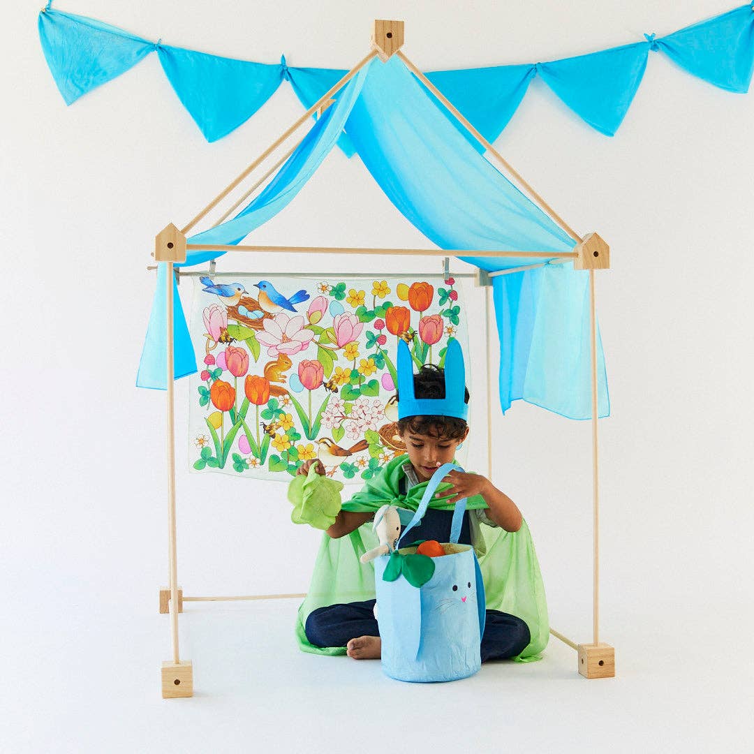 Giant Bluebell Playsilk