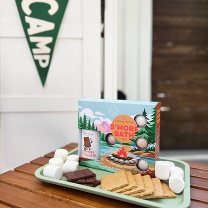 S'Mores Bath Set - Limited Edition 5-Piece Gift Set