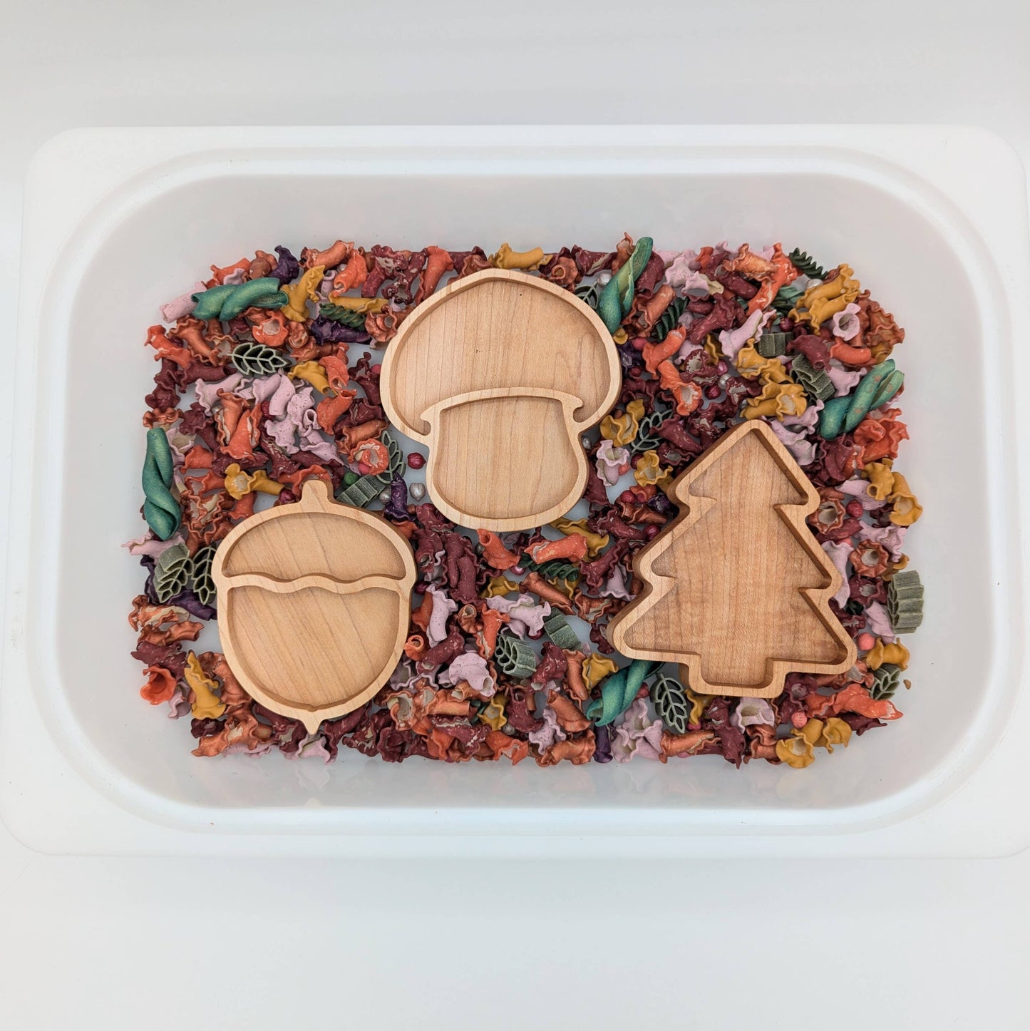 Mini Acorn Sensory Play Tray