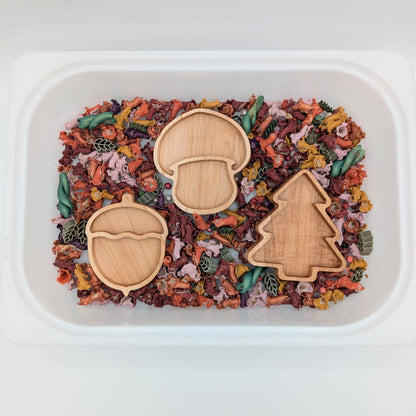 Mini Acorn Sensory Play Tray