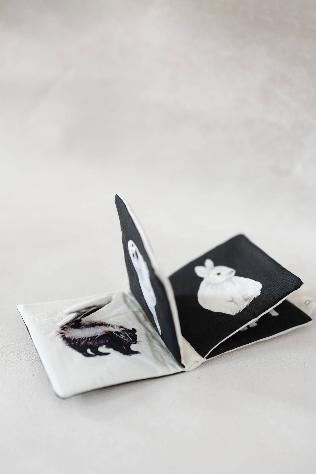 Baby’s Black & White Crinkle Book Made With Organic Cotton