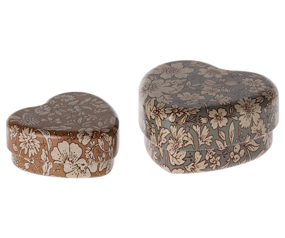 Metal Heart Box (2 pcs set)