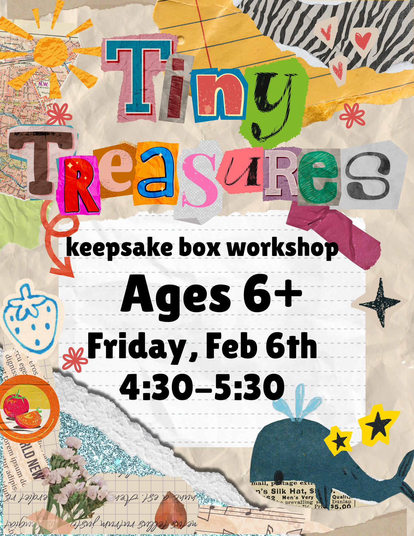 Tiny Treasures Art Class