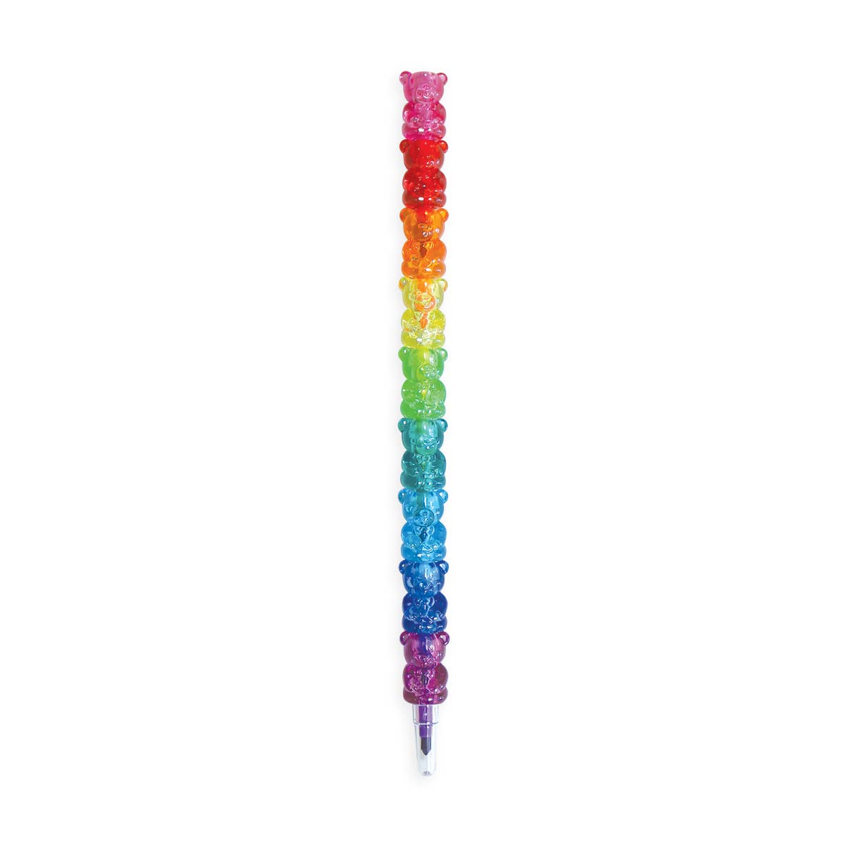Gummy Bear Stacking Crayons