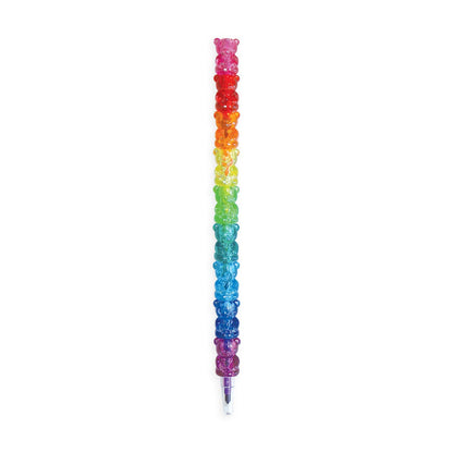 Gummy Bear Stacking Crayons