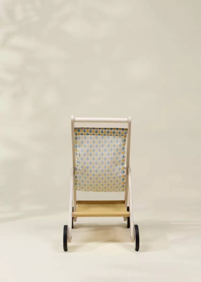 Wooden Dolls’ Stroller
