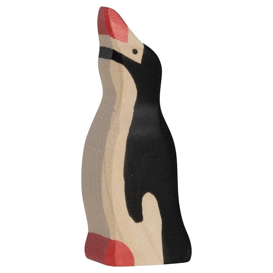 Penguin, small, head raised