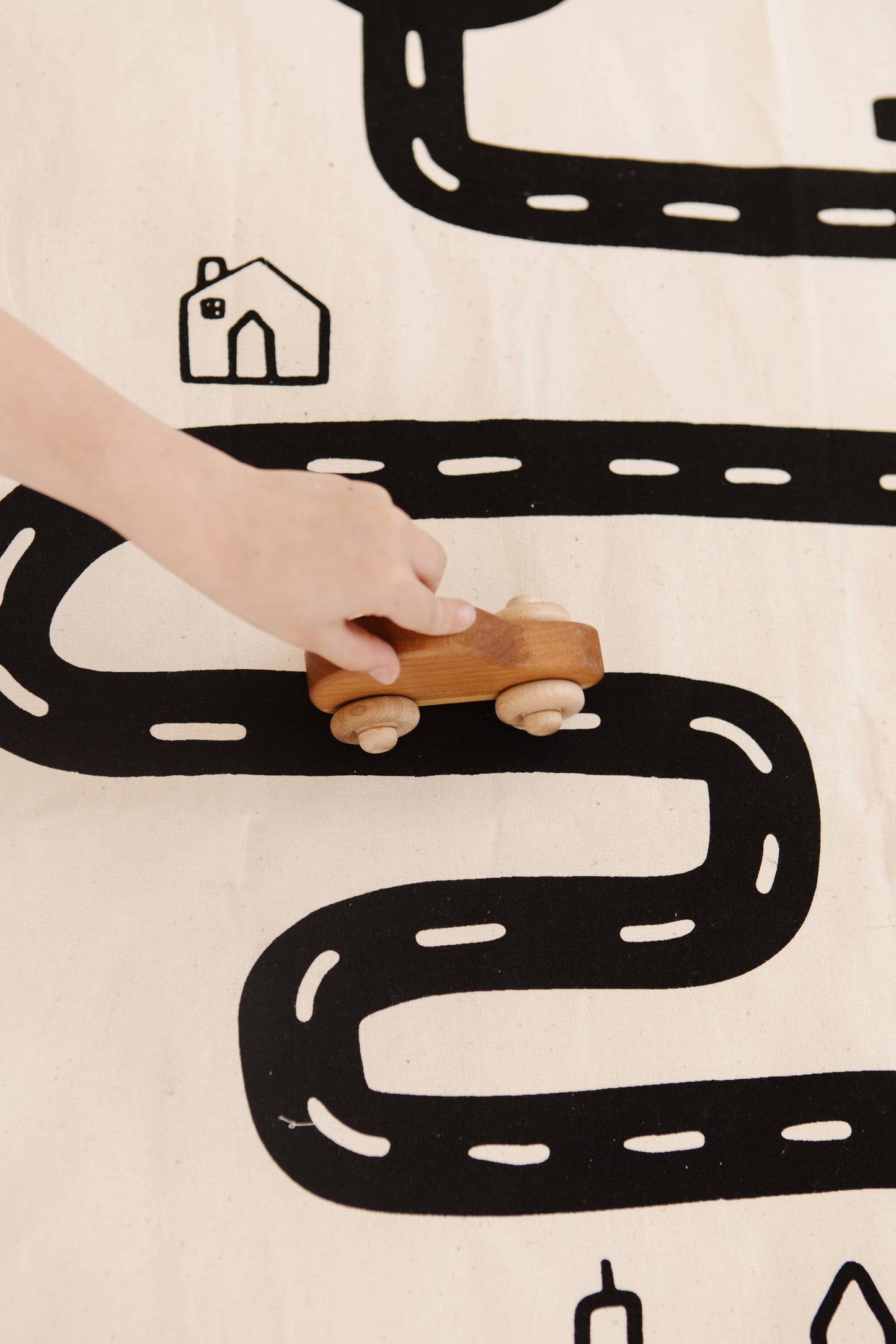 Canvas Floor Mat | Play Mat for Kids | Roll-Up Toy Mat