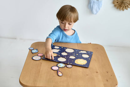 Solar System Wooden Puzzle