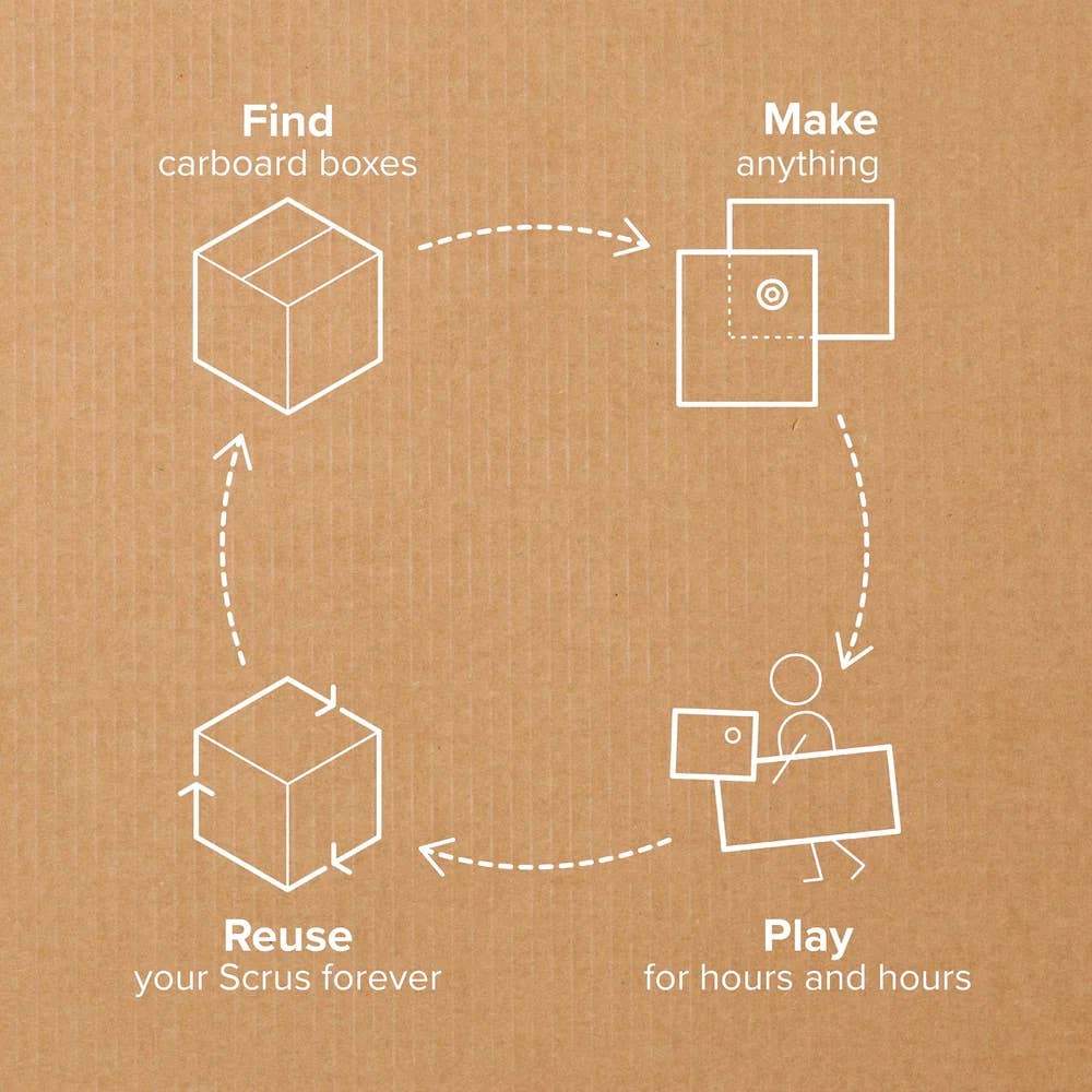 Starter Kit | Makedo Cardboard Construction