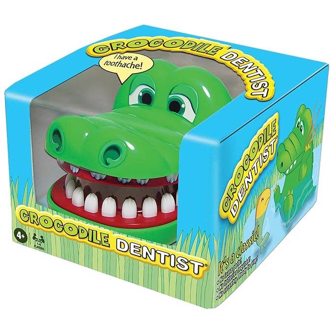Classic Crocodile Dentist® Game, Mess-Free Fun Ages 4+