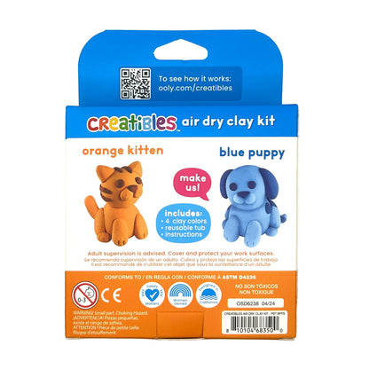 Creatibles: Air Dry Clay Kit - Pet Pals