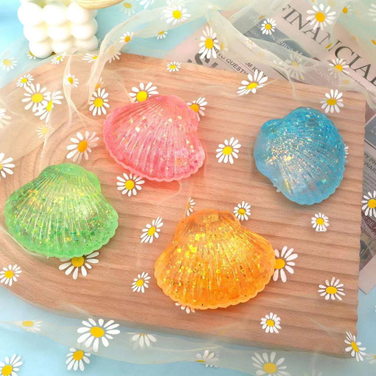 Maltose Glitter Seashell Seashell