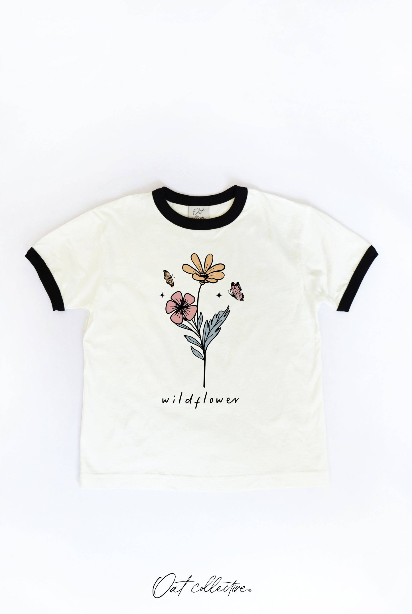 WILDFLOWER Youth Ringer Tee