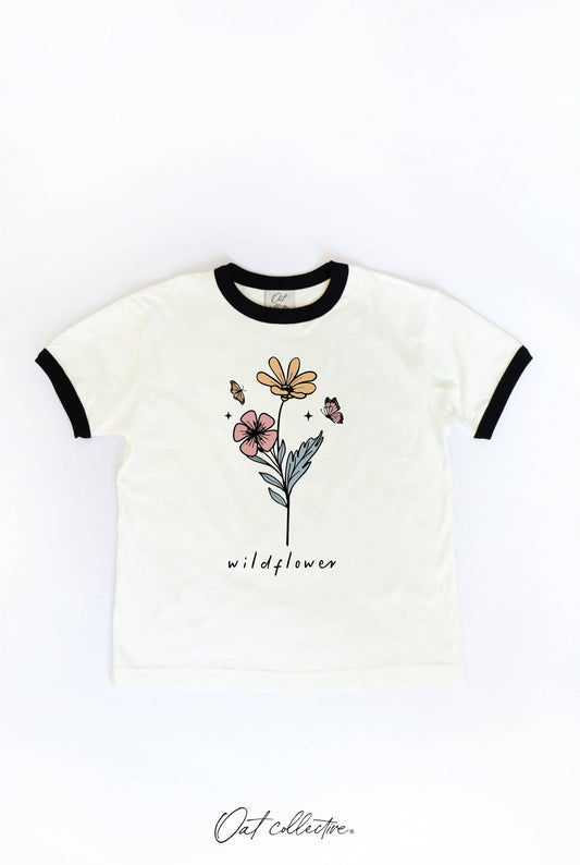 WILDFLOWER Youth Ringer Tee