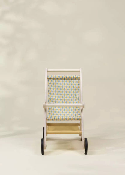 Wooden Dolls’ Stroller