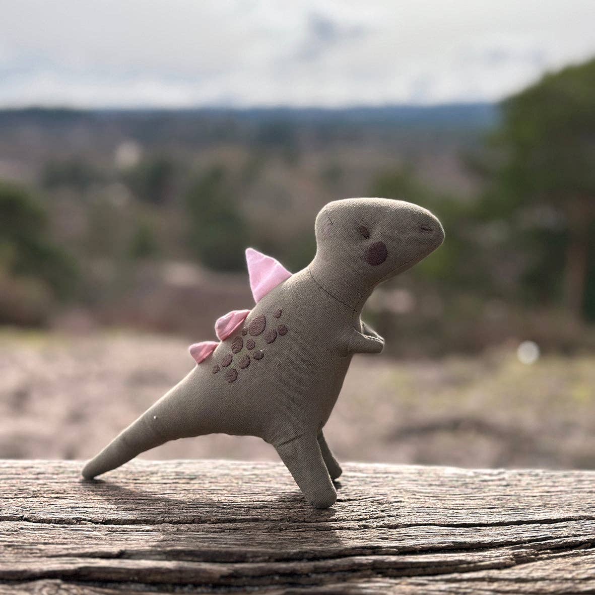 ThreadBear | T-Rex Linen Dinosaur Toy