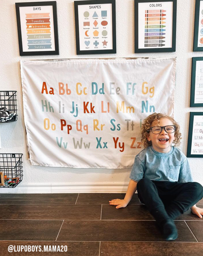 Alphabet (ABCs) Banner | Kids Playroom Decor