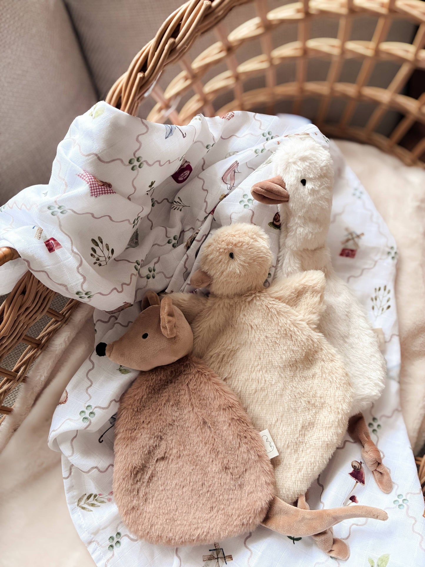 Quacks the Duck Comforter Toy