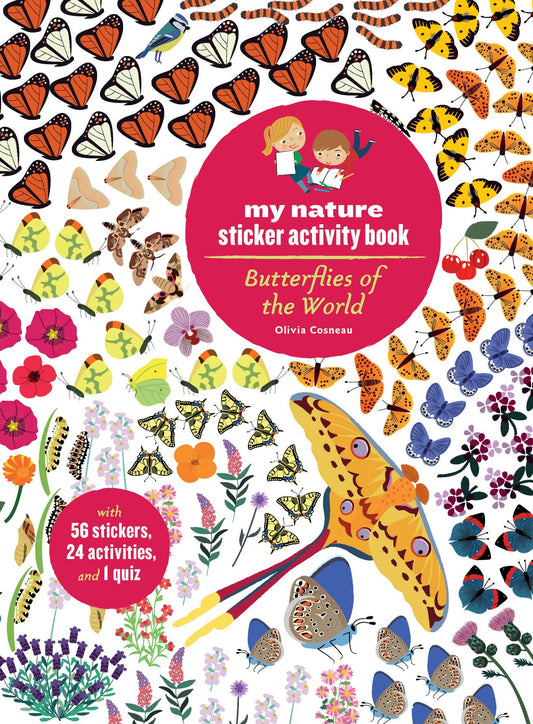 Butterflies of the World Sticker Activity Book