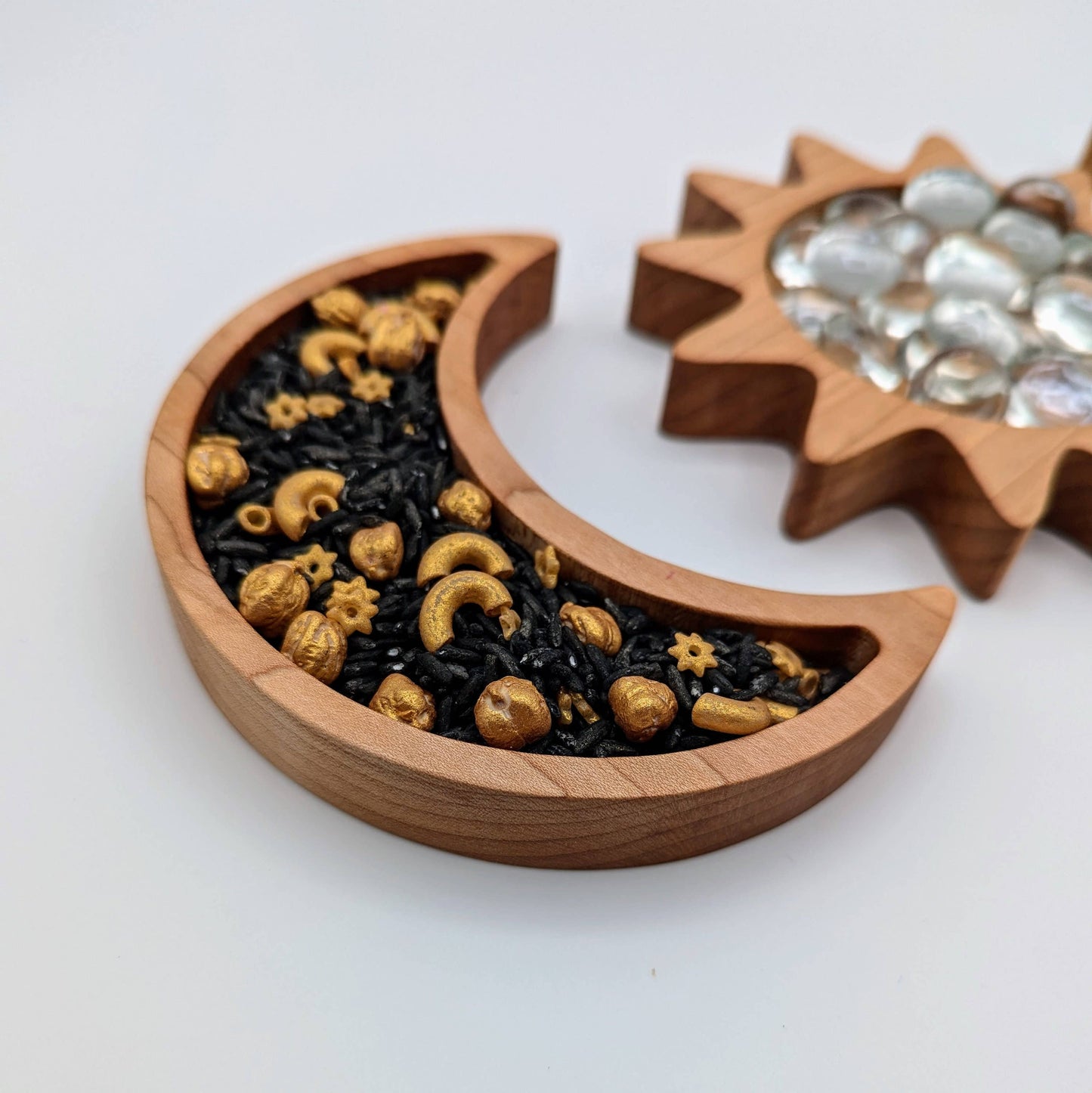 Mini Moon Sensory Play Tray