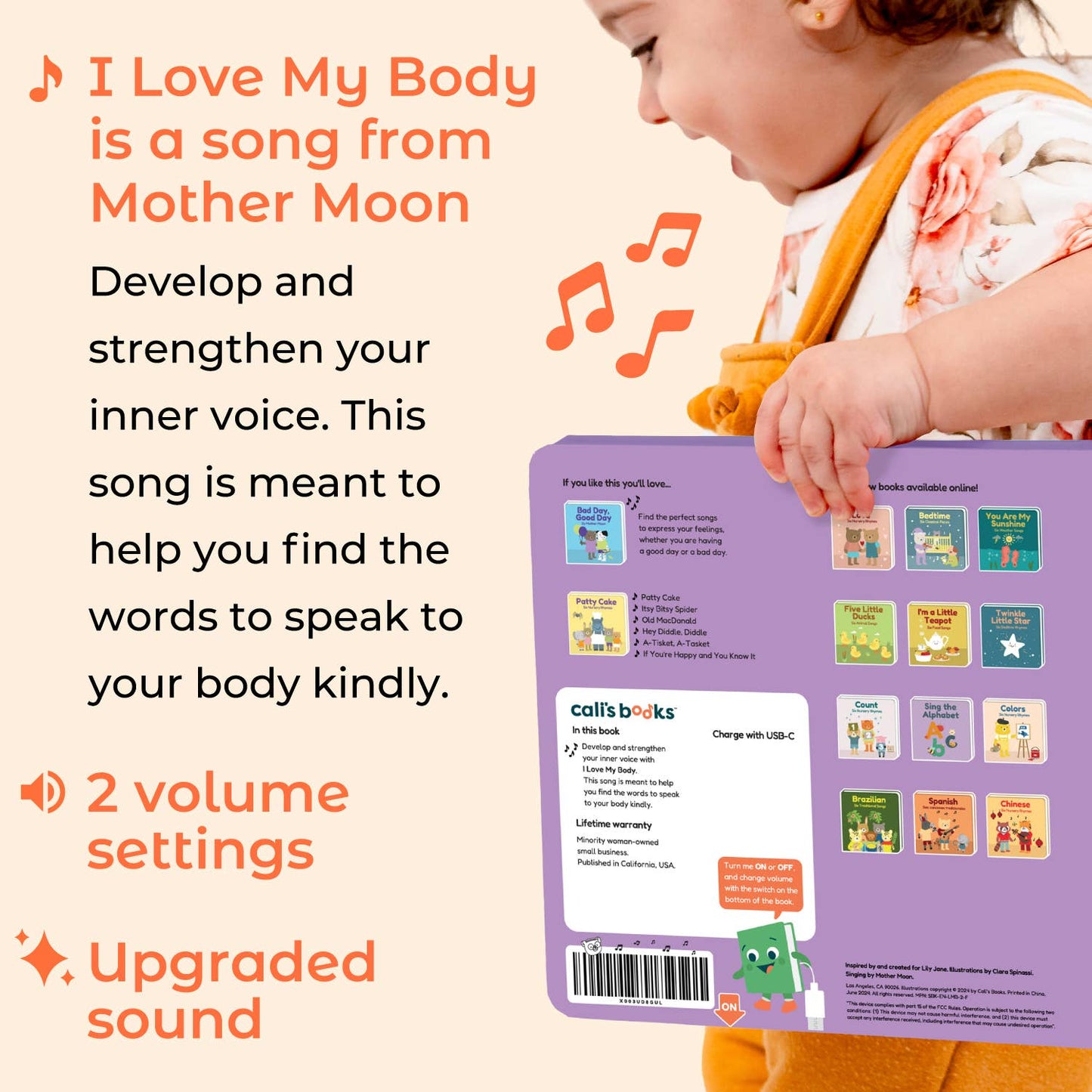 Cali's Books I Love My Body by Mother Moon