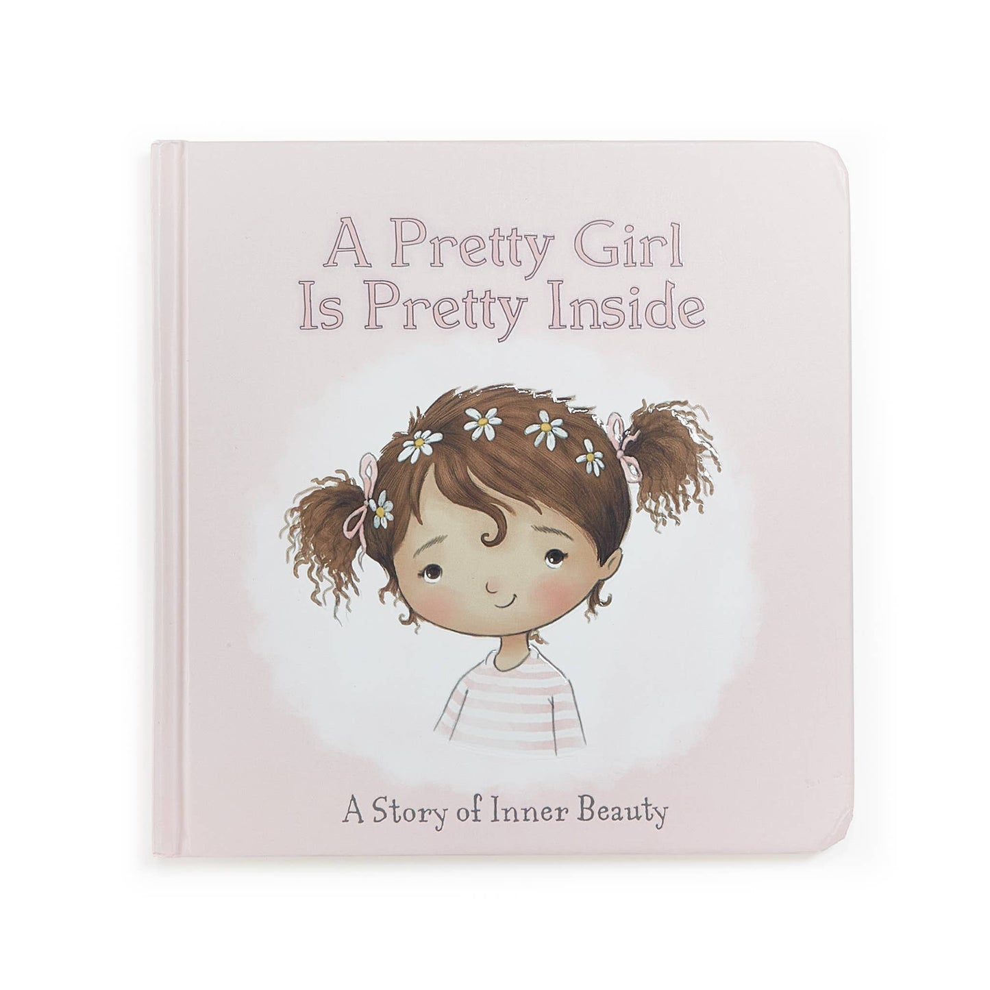 A Pretty Girl Board Book - (Brown Hair)