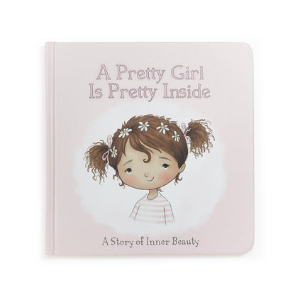 A Pretty Girl Board Book - (Brown Hair)