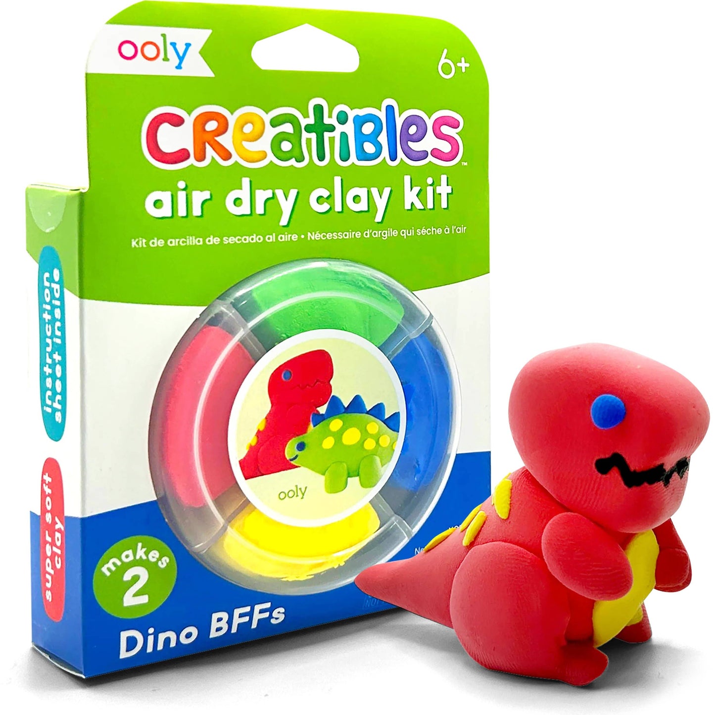 Creatibles: Air Dry Clay Kit - Dino BFFs