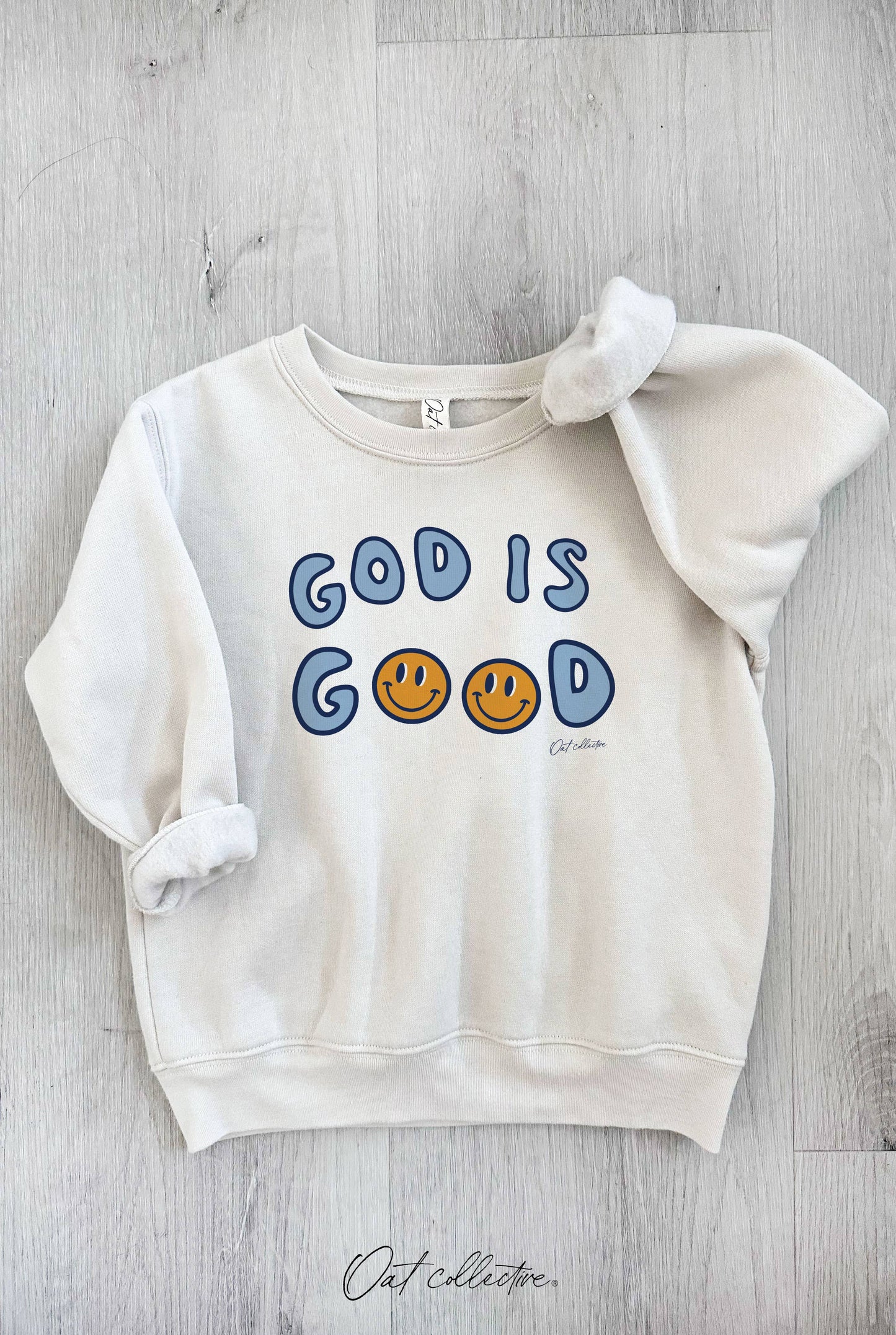 GOD IS GOOD Kids Graphic Sweatshirt