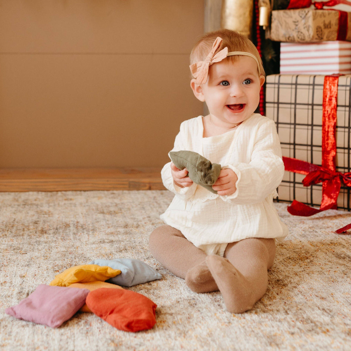 SHAPES BEANIES // Montessori toy