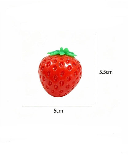 Crunchy Strawberry Brick Filled Squishy
