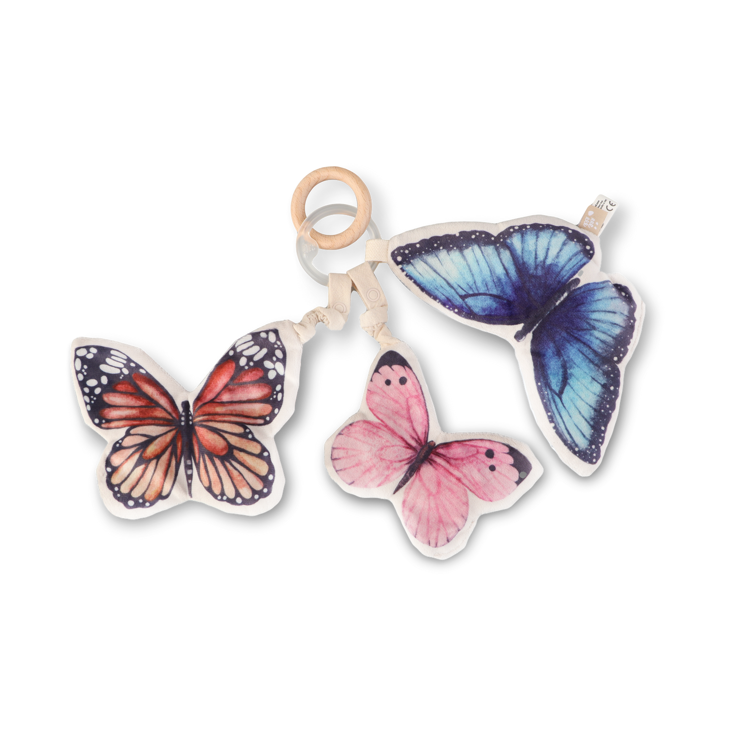Butterfly Crunchy Rattle