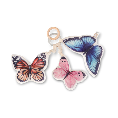 Butterfly Crunchy Rattle