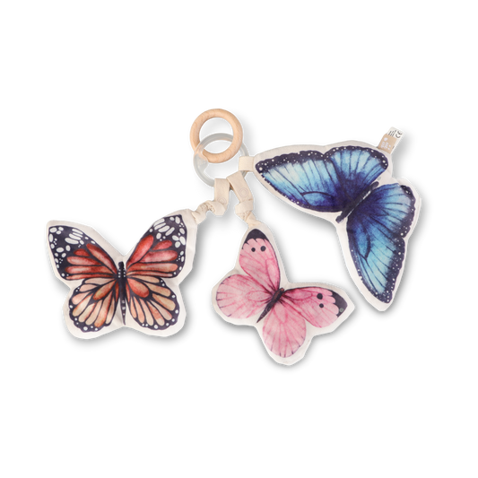 Butterfly Crunchy Rattle