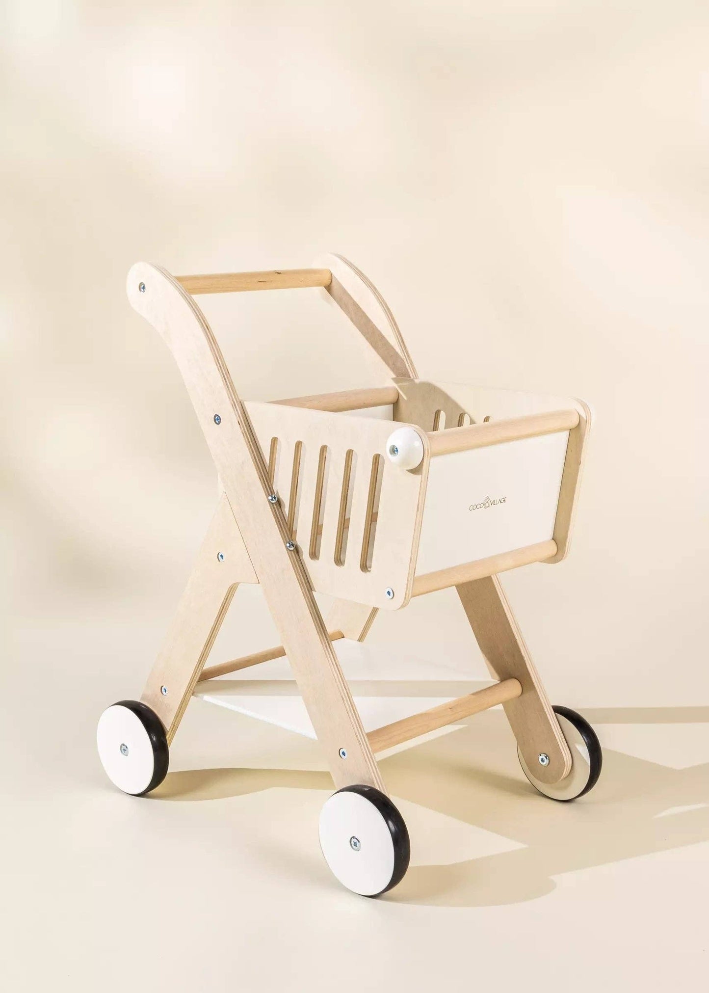 Wooden Shopping Cart