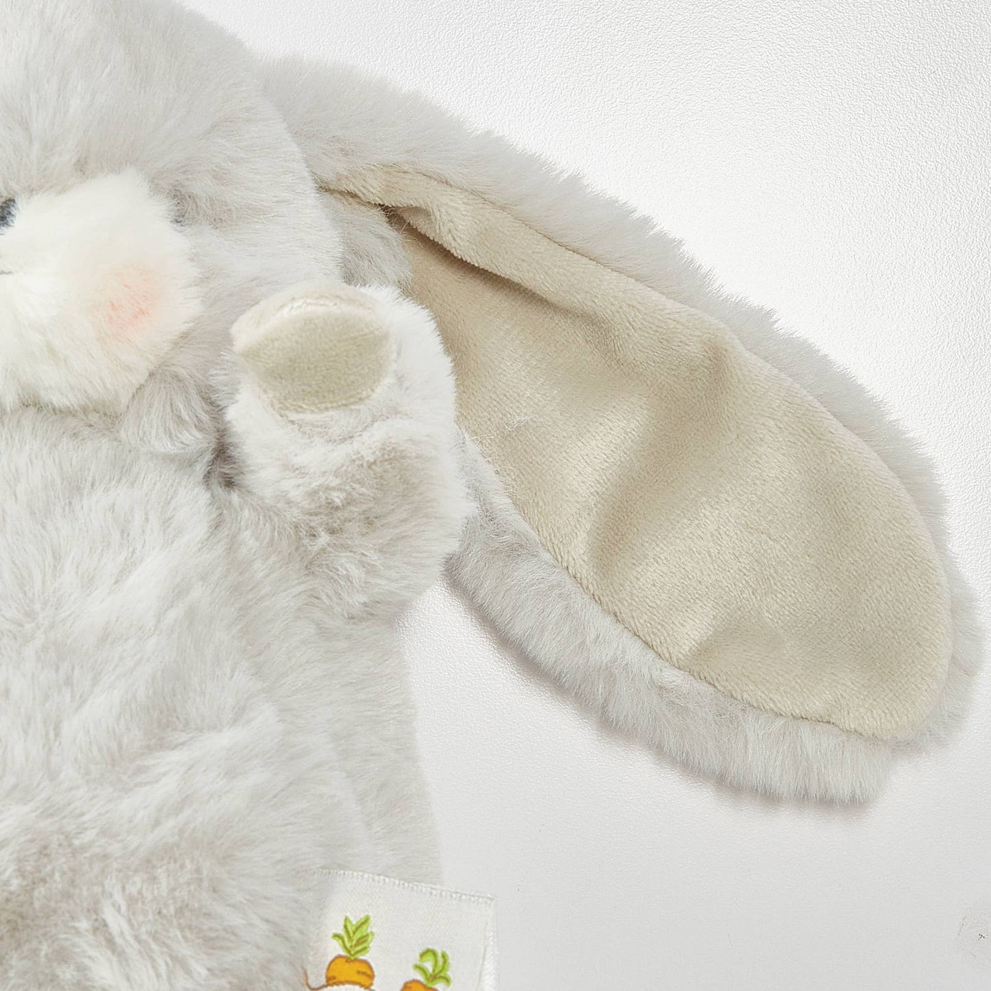 Tiny Nibble 8" Bunny - Gray